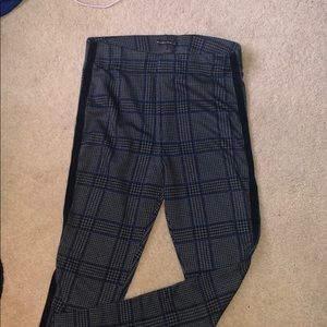 A&F Plaid Leggings